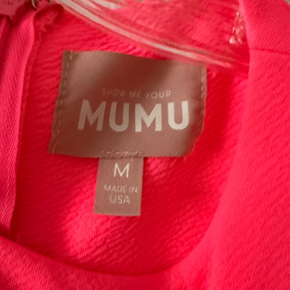 Show Me Your MuMu Neon Pink Best Bodysuit Size Medium - Picture 3 of 7